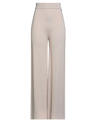 OTTOD'AME Hosen Beige 50% Schurwolle, 50% Acryl