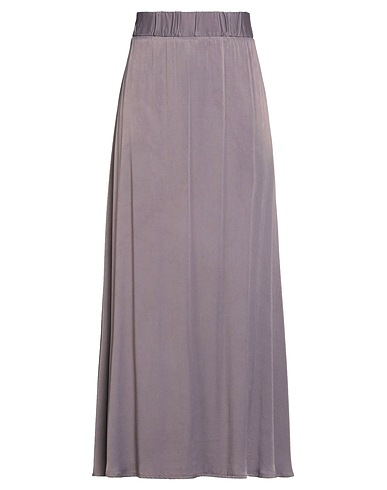 ALPHA STUDIO Long skirt Lilac 100% Viscose