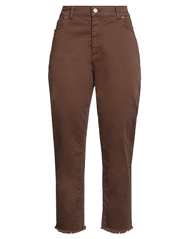 SUSY-MIX Casual trouser SUSY STAR BY SUSY-MIX Chocolate brown 98% Cotton, 2% Elastane