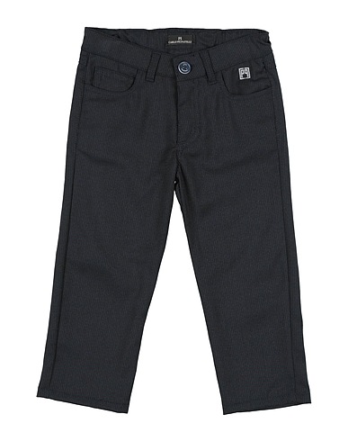 CARLO PIGNATELLI Casual trouser Navy blue 70% Polyester, 28% Rayon, 2% Elastane