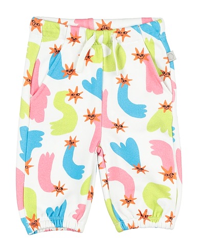 STELLA McCARTNEY KIDS 캐주얼 바지 화이트 100% 코튼