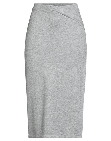 HAVEONE Gonna midi Grigio 45% Viscosa, 36% Poliestere, 19% Nylon