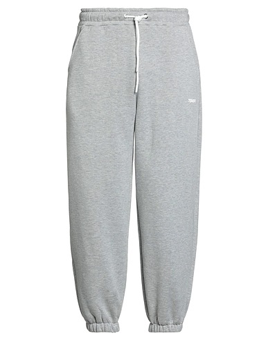 BERNA Casual trouser Light grey 65% Cotton, 35% Polyester