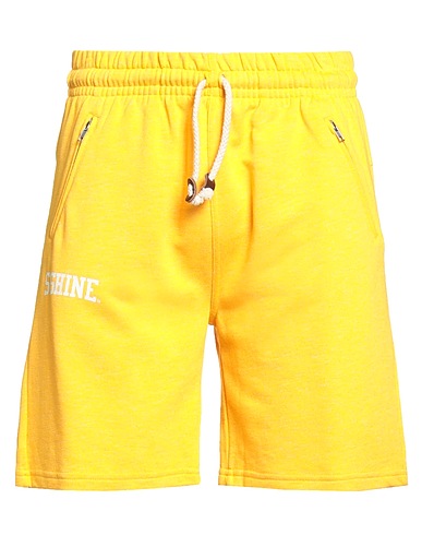 SHOE Shorts & Bermuda Giallo ocra 65% Cotone, 18% Poliestere, 17% Viscosa