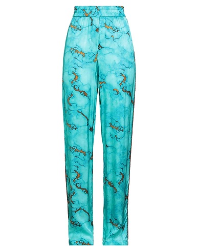 ROBERTO CAVALLI Pantalone Turchese 100% Viscosa