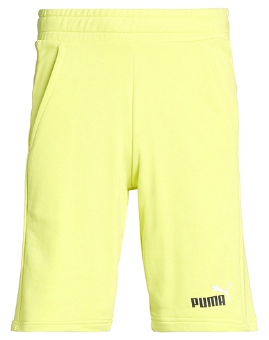 PUMA Shorts & Bermuda GIALLO 68% Cotton, 32% Polyester