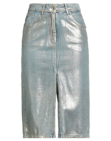 PATRIZIA PEPE Denim skirt Blue 100% Cotton