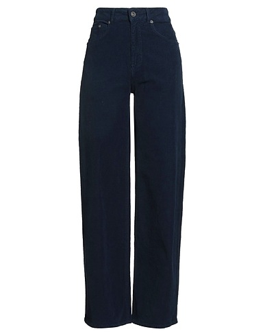 OTTOD'AME Pantalone Blu notte 98% Cotone organico, 2% Elastan