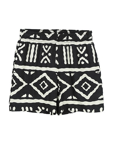TOOCO Shorts & Bermuda Black 100% Rayon