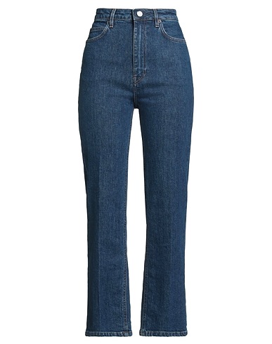 PAUL & JOE Denim trousers Blue 98% Cotton, 2% Elastane