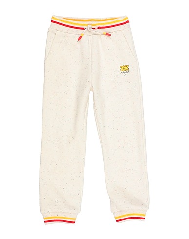 KENZO KIDS Casual pants Ivory 60% Cotton, 40% Polyester, Elastane