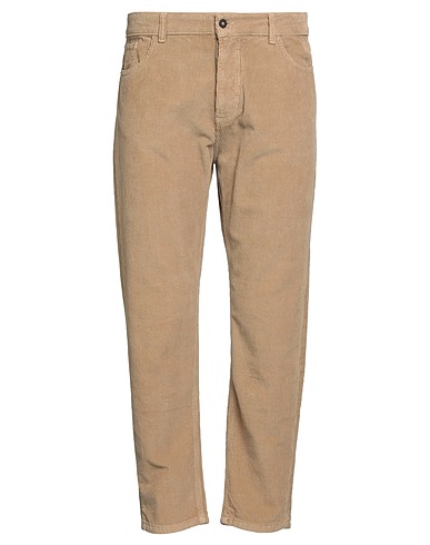 STILOSOPHY Casual trouser Camel 100% Cotton