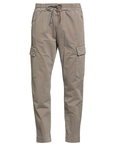 SHOE Casual pants Khaki 97% Cotton, 3% Elastane