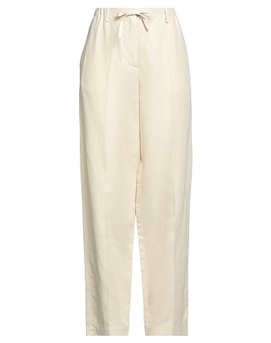 POMANDÈRE Pantalón Beige 51% Algodón, 49% Lino