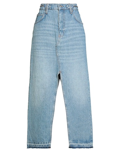 MAJE Denim skirt Blue 100% Cotton