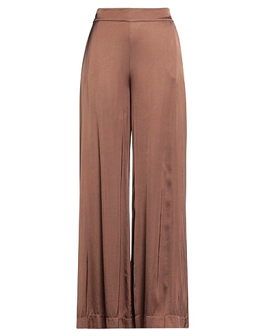 KAOS JEANS Pantalone Marrone 100% Viscosa