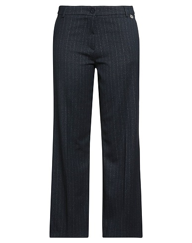 BERNA Casual pants Midnight blue 61% Polyester, 32% Viscose, 3% Lurex®, 2% Polyamide, 2% Elastane
