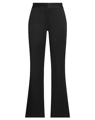 PATRIZIA PEPE Casual trouser Black 91% Polyester, 9% Elastane