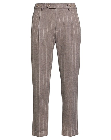 BERWICH Casual trouser Light brown 100% Virgin Wool
