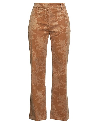 TRUE ROYAL Casual trouser Brown 98% Cotton, 2% Elastane