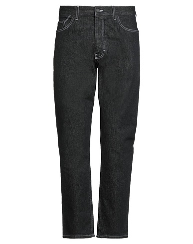 KARL LAGERFELD Denim pants Black 99% Cotton, 1% Elastane