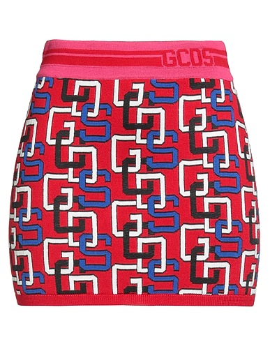 GCDS Mini skirt 35% Wool, 35% Acrylic, 30% Viscose