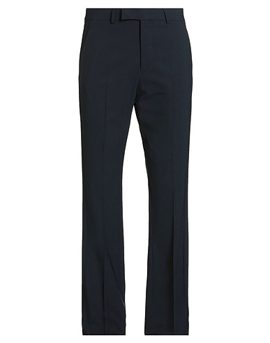 EMPORIO ARMANI Casual trouser Midnight blue 96% Virgin Wool, 4% Elastane