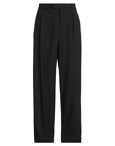 EMPORIO ARMANI Casual trouser Black 96% Virgin Wool, 4% Elastane
