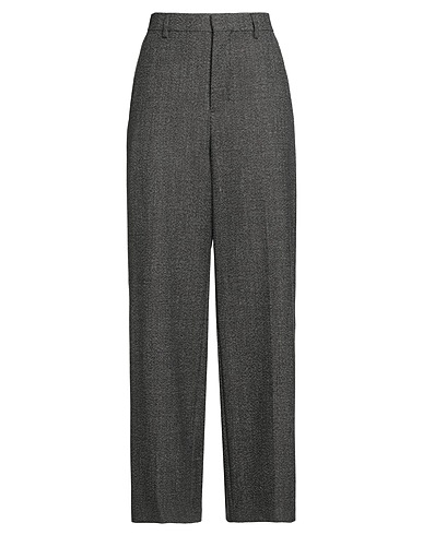 AMI ALEXANDRE MATTIUSSI Casual trouser Brown 56% Virgin Wool, 44% Cotton