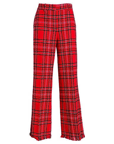 MSGM Hosen Rot 68% Baumwolle, 24% Acryl, 8% Polyester