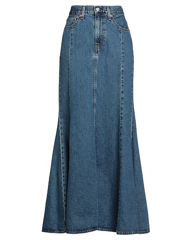 LEVI'S Rock Blau 100% Baumwolle