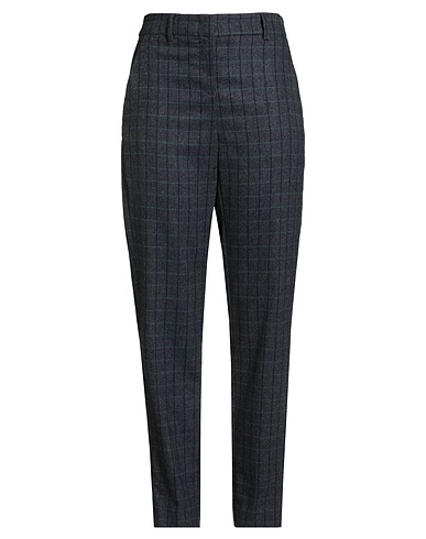 EMPORIO ARMANI Casual trouser Lead 59% Wool, 30% Polyester, 9% Polyamide, 1% Acrylic, 1% Elastane