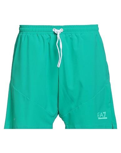 EA7 Shorts & Bermuda Turquoise 88% Polyester, 12% Elastane