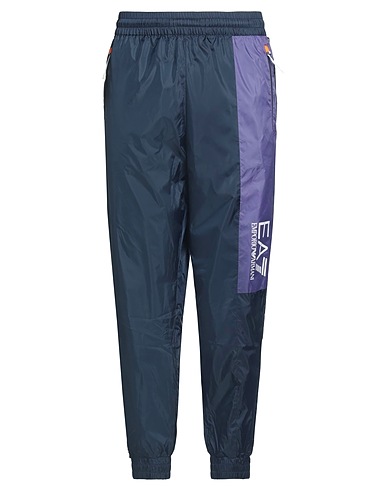 EA7 Casual trouser Navy blue 100% Polyester