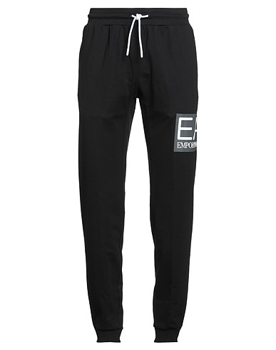 EA7 Activewear Black 100% Cotton, Elastane
