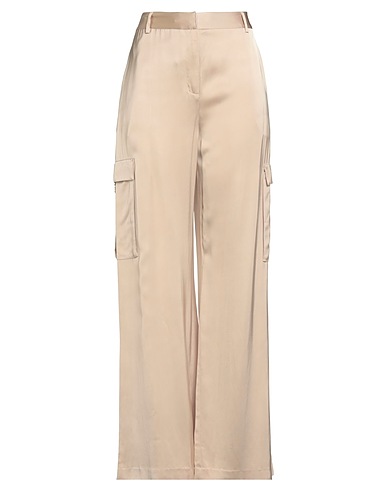 KARL LAGERFELD Pantalone Beige 100% Viscosa