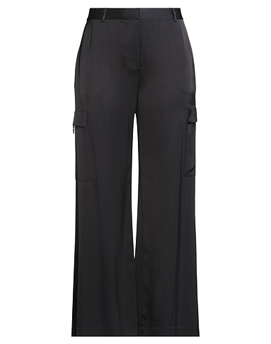 KARL LAGERFELD Pantalone Nero 100% Viscosa