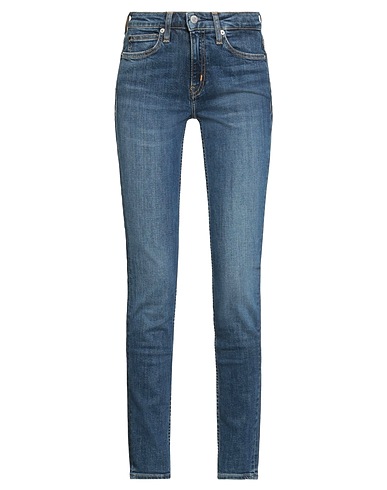 CALVIN KLEIN JEANS Denim pants Blue 99% Cotton, 1% Elastane
