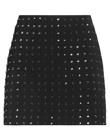 KARL LAGERFELD Mini skirt Black 92% Polyester, 8% Elastane
