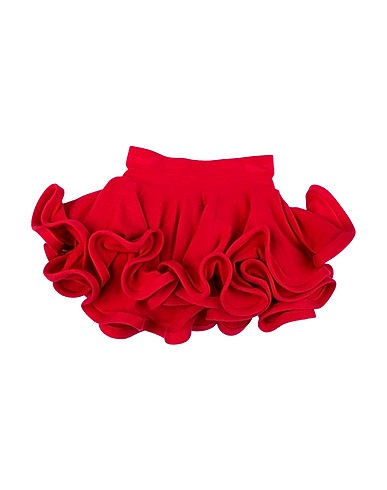 FUN & FUN Skirt Red 50% Viscose, 28% Polyester, 22% Nylon