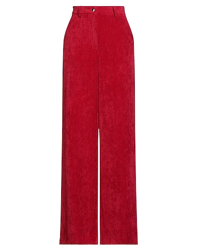 MERCI ITALIA Palazzo pant ROSSO 98% Polyester, 2% Elastane