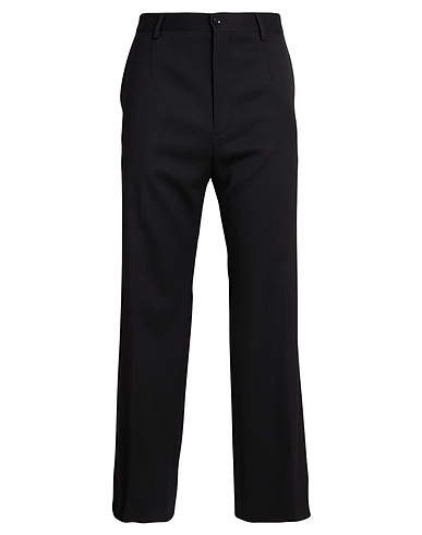 DOLCE&GABBANA Casual trouser Black 98% Virgin Wool, 2% Elastane