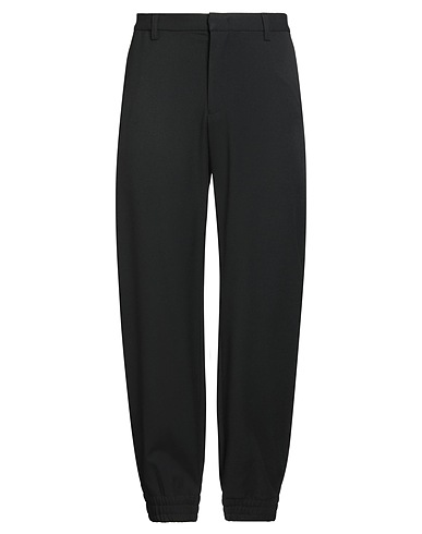 EMPORIO ARMANI Casual trouser Black 68% Polyester, 29% Viscose, 3% Elastane