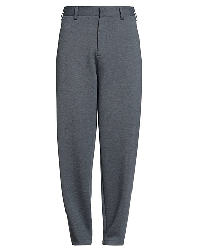 EMPORIO ARMANI Casual trouser Navy blue 60% Polyester, 29% Viscose, 11% Elastane