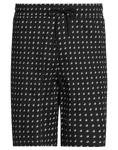 EMPORIO ARMANI Shorts & Bermuda Black 55% Lyocell, 45% Cotton
