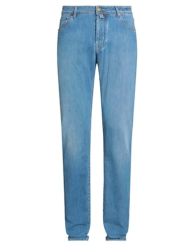 JACOB COHЁN Denim trousers Blue 92% Cotton, 6% Elastomultiester, 2% Elastane