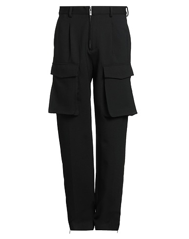 HELMUT LANG Casual trouser Black 75% Rayon, 20% Nylon, 5% Elastane