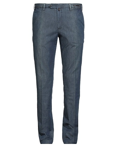 PT Torino Denim trousers Blue 98% Cotton, 2% Elastane