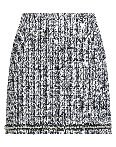 KARL LAGERFELD Mini skirt Charcoal 95% Polyester, 5% Elastane