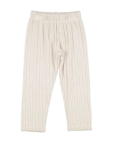 MEILISA BAI Pantalone Off white 54% Viscosa, 26% Poliammide, 20% Poliestere